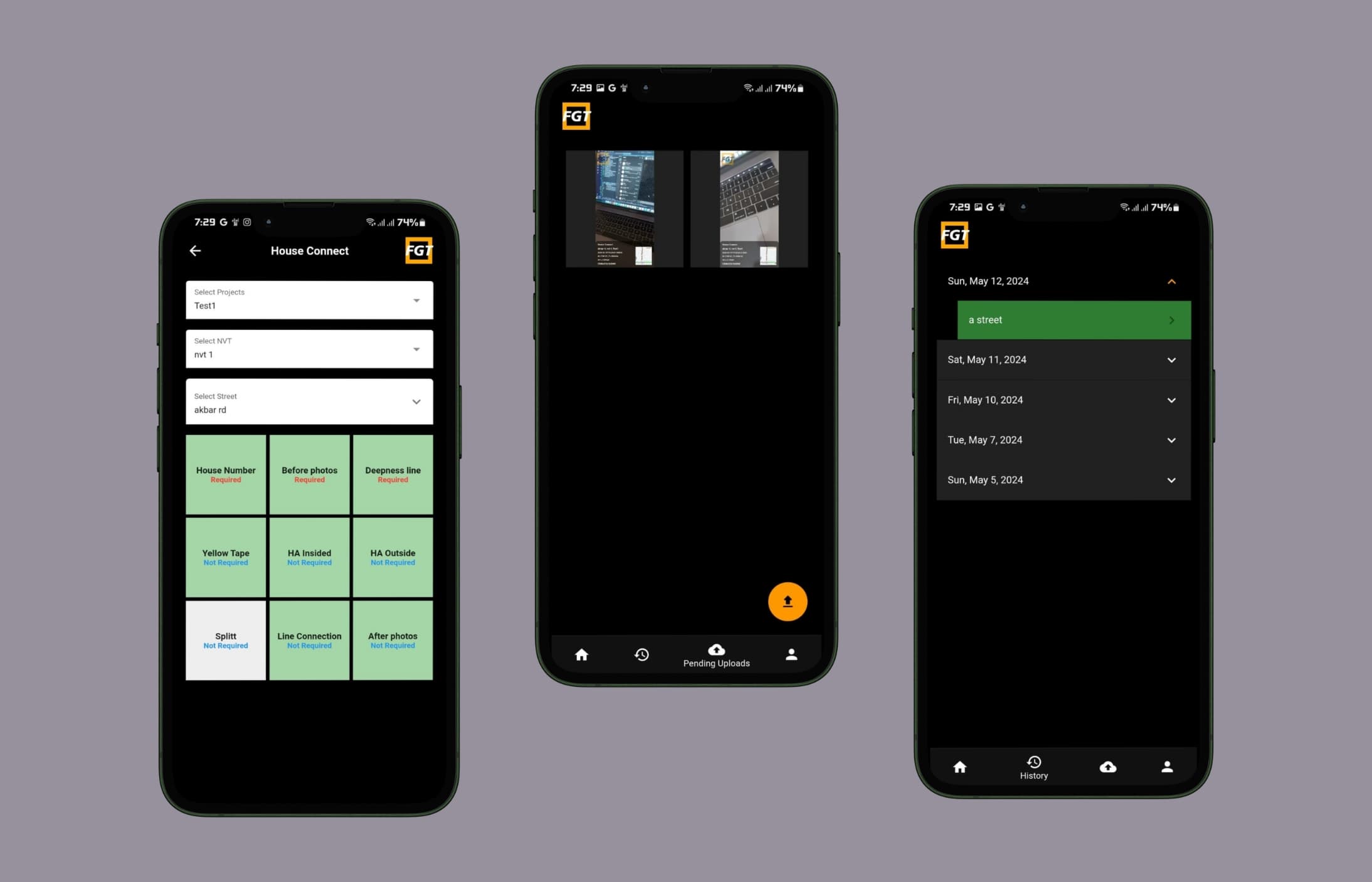 F-G-T GmbH Mobile App